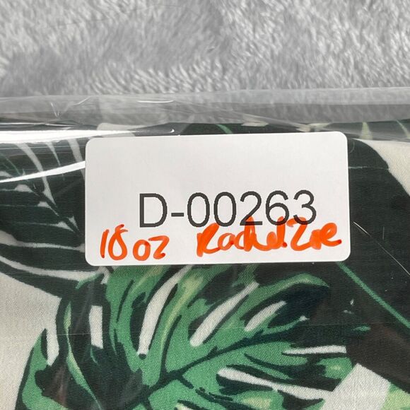 Rachel Zoe Duster Hawaiian Palm Print Kimono Tassel Tie Open Front Swim Cover Up - Picture 15 of 15